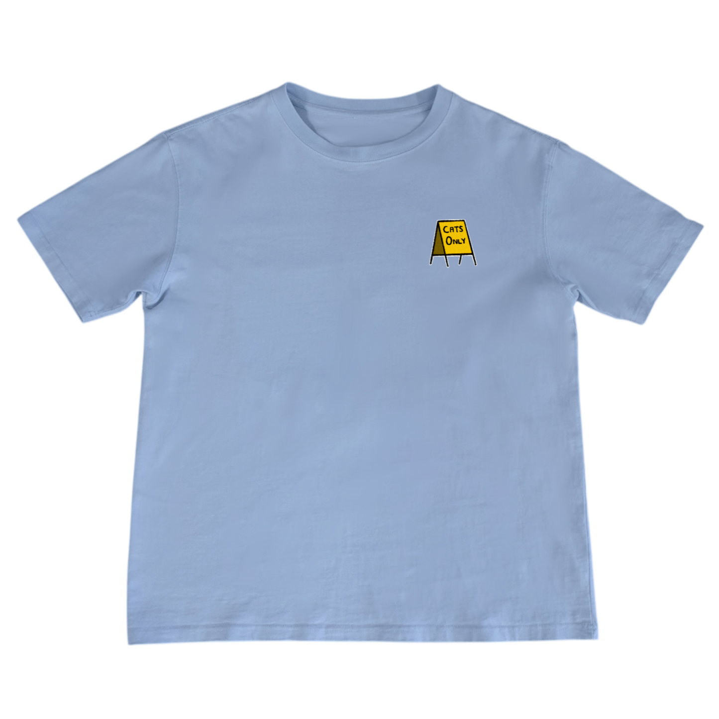 The Original CATS ONLY Tee - Sky