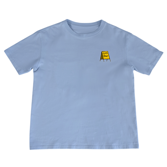 The Original CATS ONLY Tee - Sky