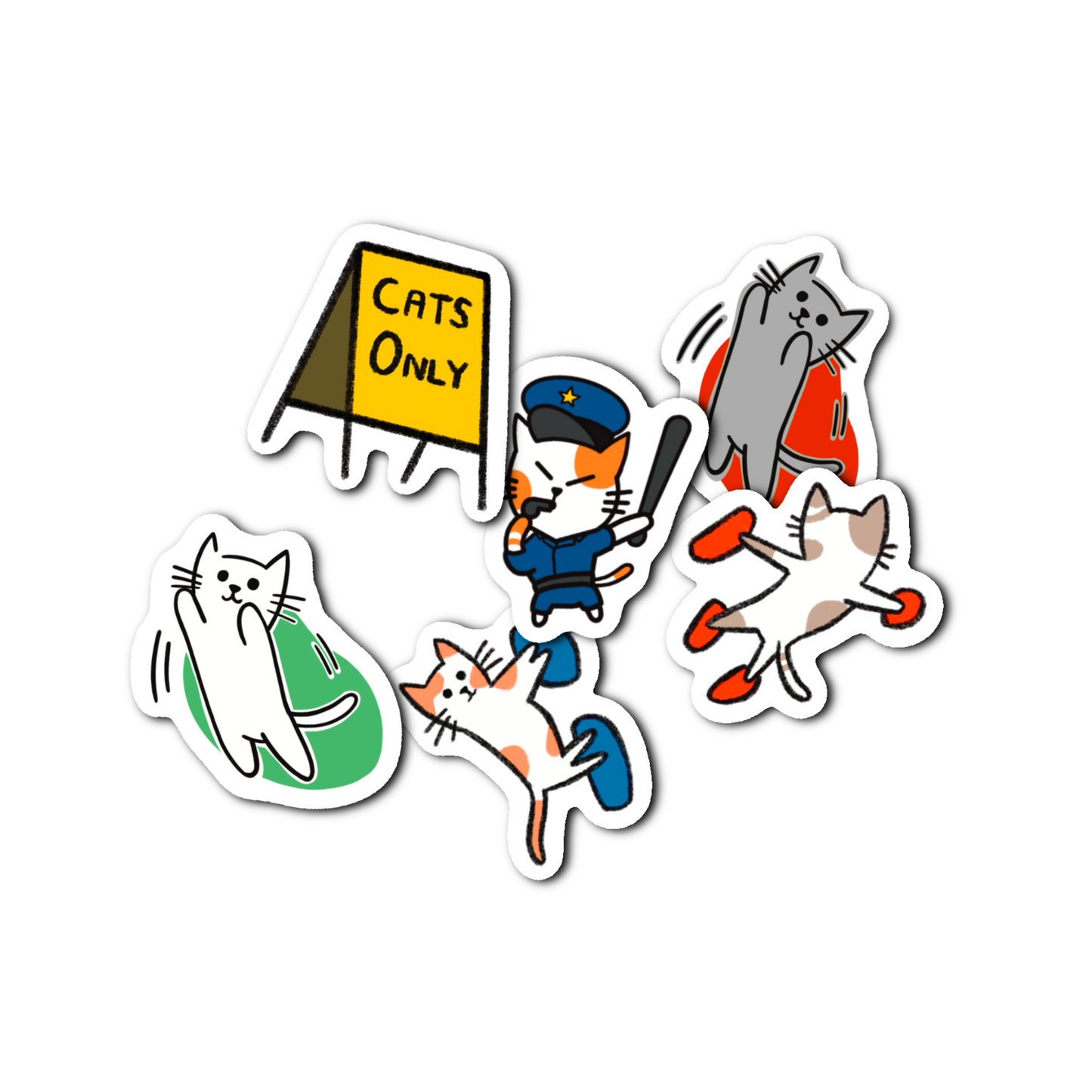 CATS ONLY Sticker Pack