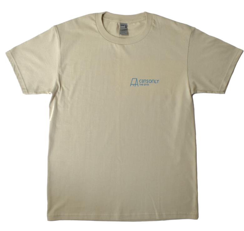CATS GYM Tee - Beige (Classic)
