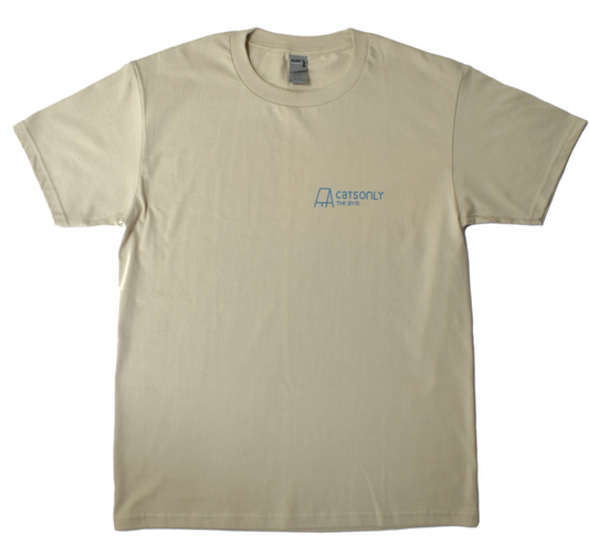 CATS GYM Tee - Beige (Classic)
