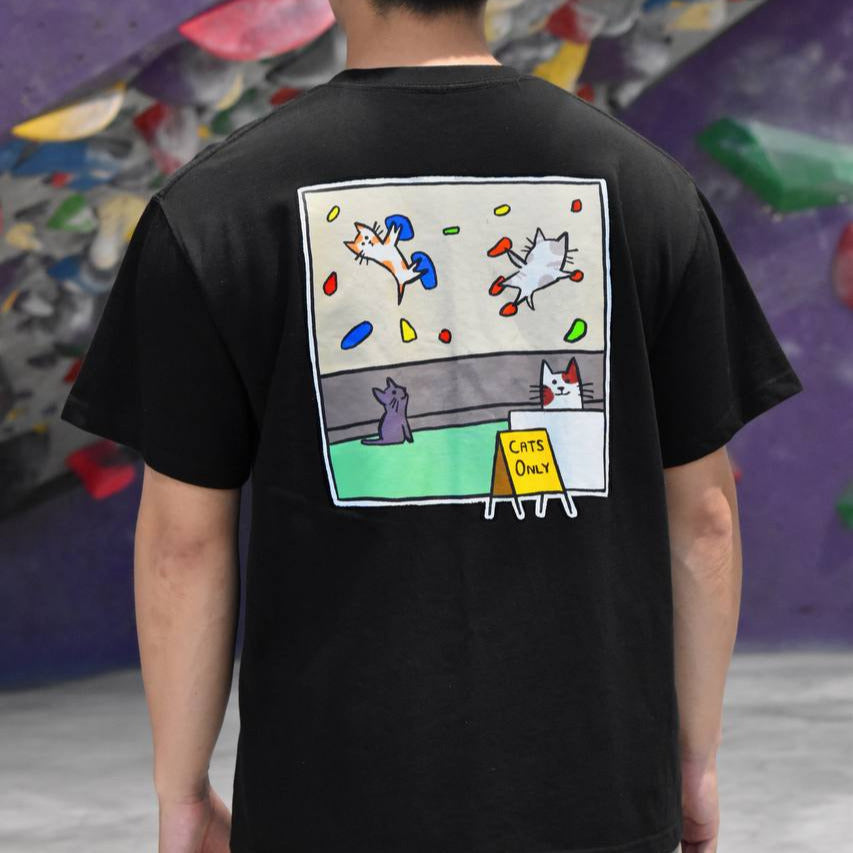 The Original CATS ONLY Tee - Black