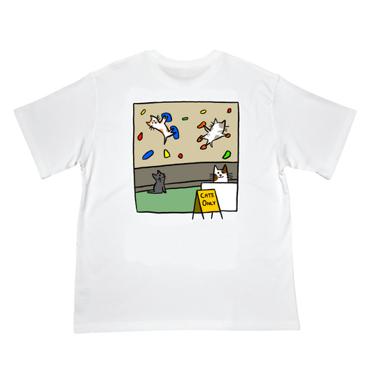 The Original CATS ONLY Tee - White