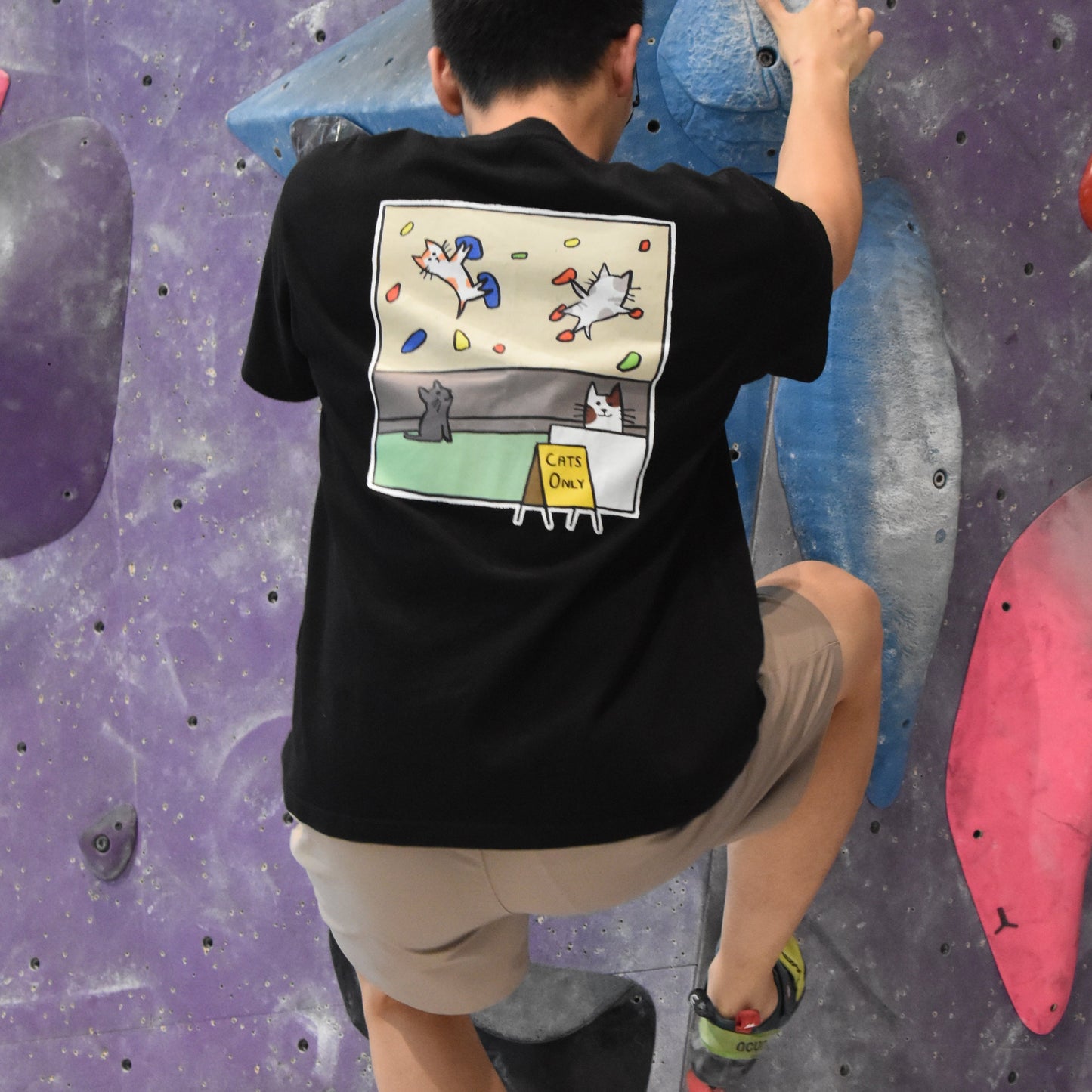 The Original CATS ONLY Tee - Black
