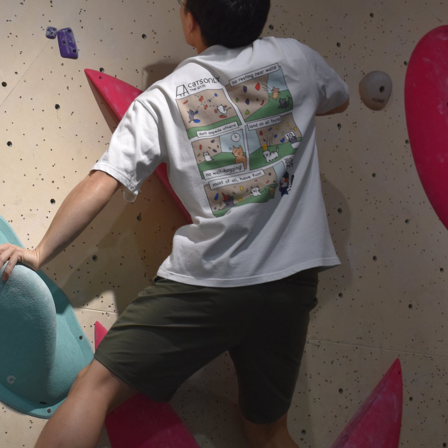 CLIMBING ETIQCAT Tee