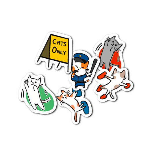 CATS ONLY Sticker Pack