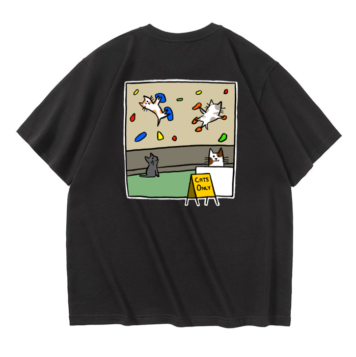 The Original CATS ONLY Tee - Black