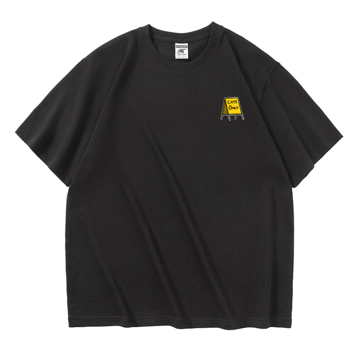 The Original CATS ONLY Tee - Black