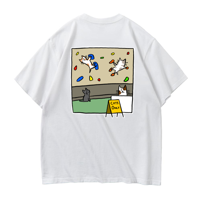 The Original CATS ONLY Tee - White