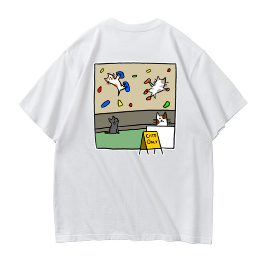 The Original CATS ONLY Tee - White