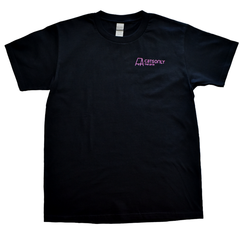 CATS GYM Tee - Black (Classic)